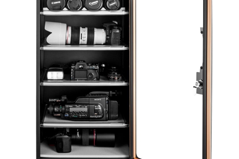 Nikatei NC-125S Gold & Silver: Tủ Chống Ẩm 125 Lít Đẳng Cấp